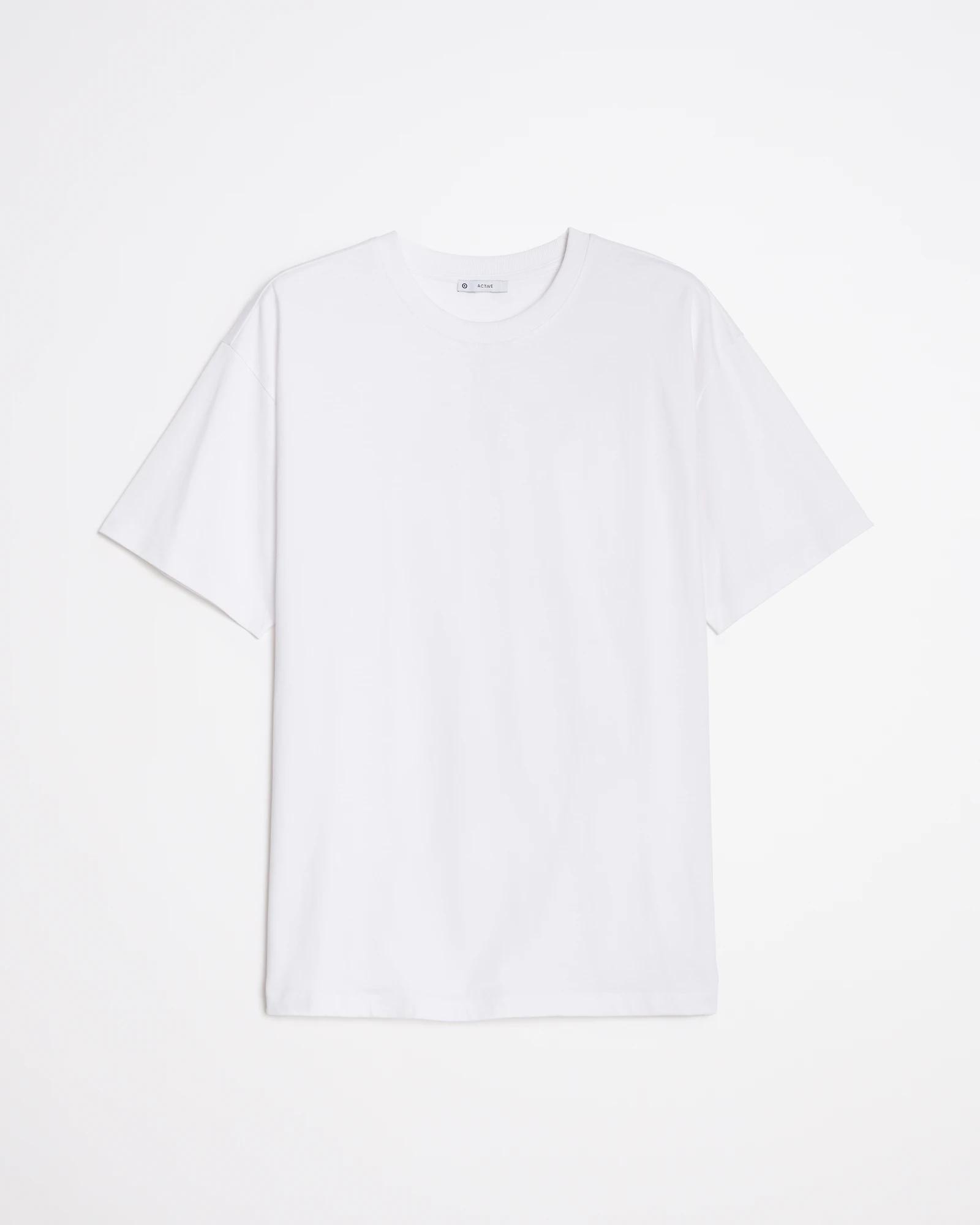 5 Target Active Oversized Jersey T-shirt WHITE, 5 of 6