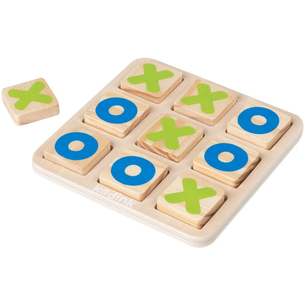 2 Kadink Wooden Noughts & Crosses, 2 of 2