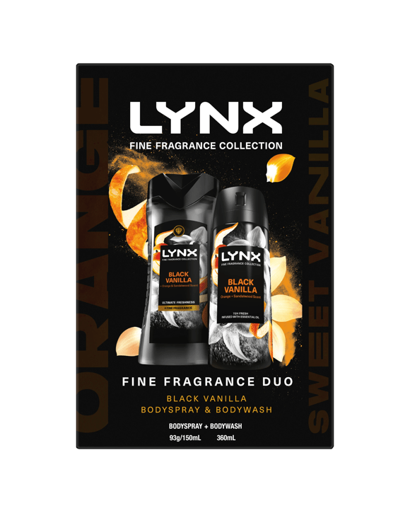 LYNX Fine Fragrance Duo Collection - Black Vanilla