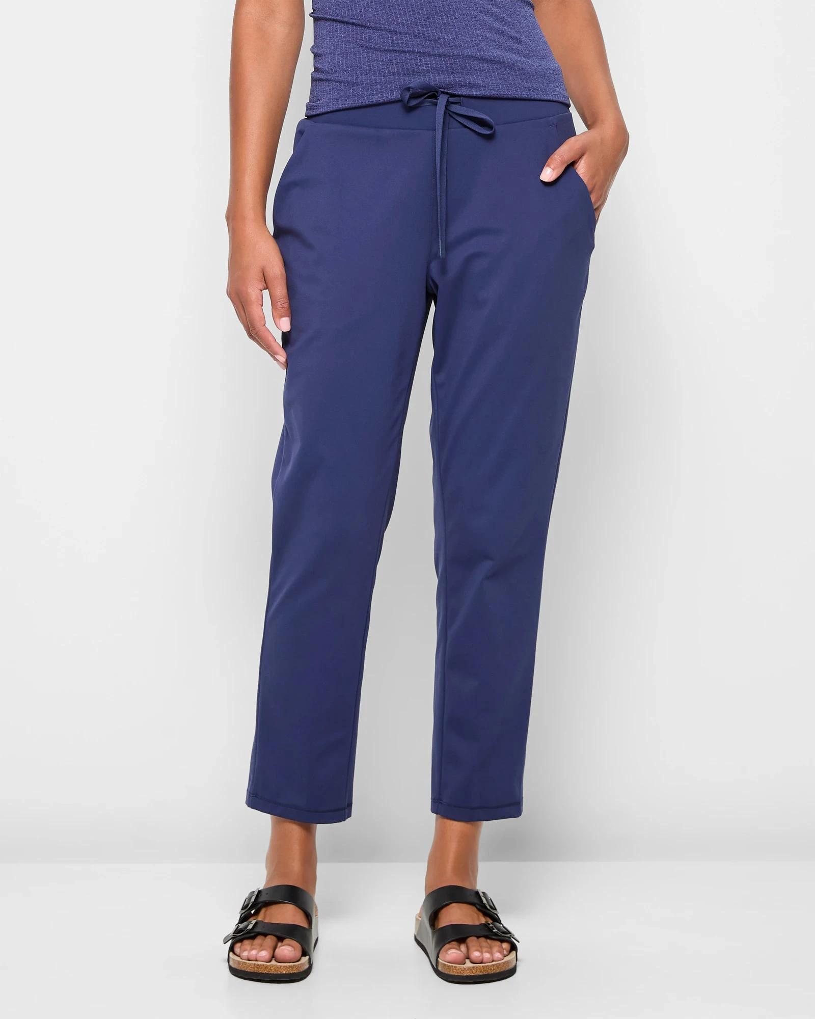 2 Target Active Studio Soft Travel Pants NAVY BLUE, 2 of 5