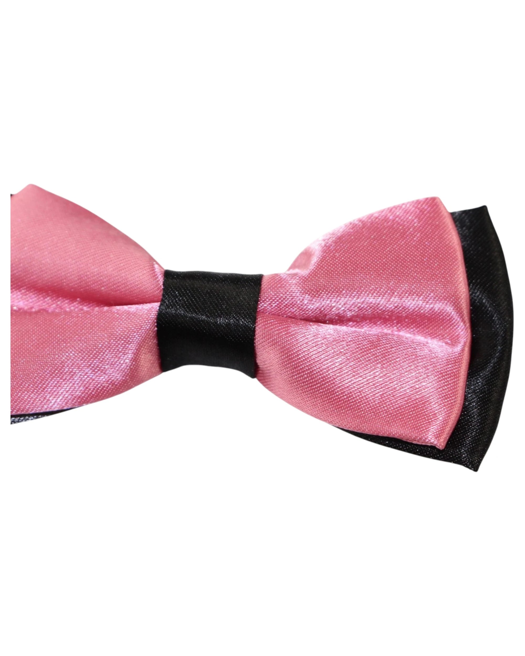 3 Zasel Boys Pink Two Tone Layer Bow Tie - Multi - Multi, 3 of 3