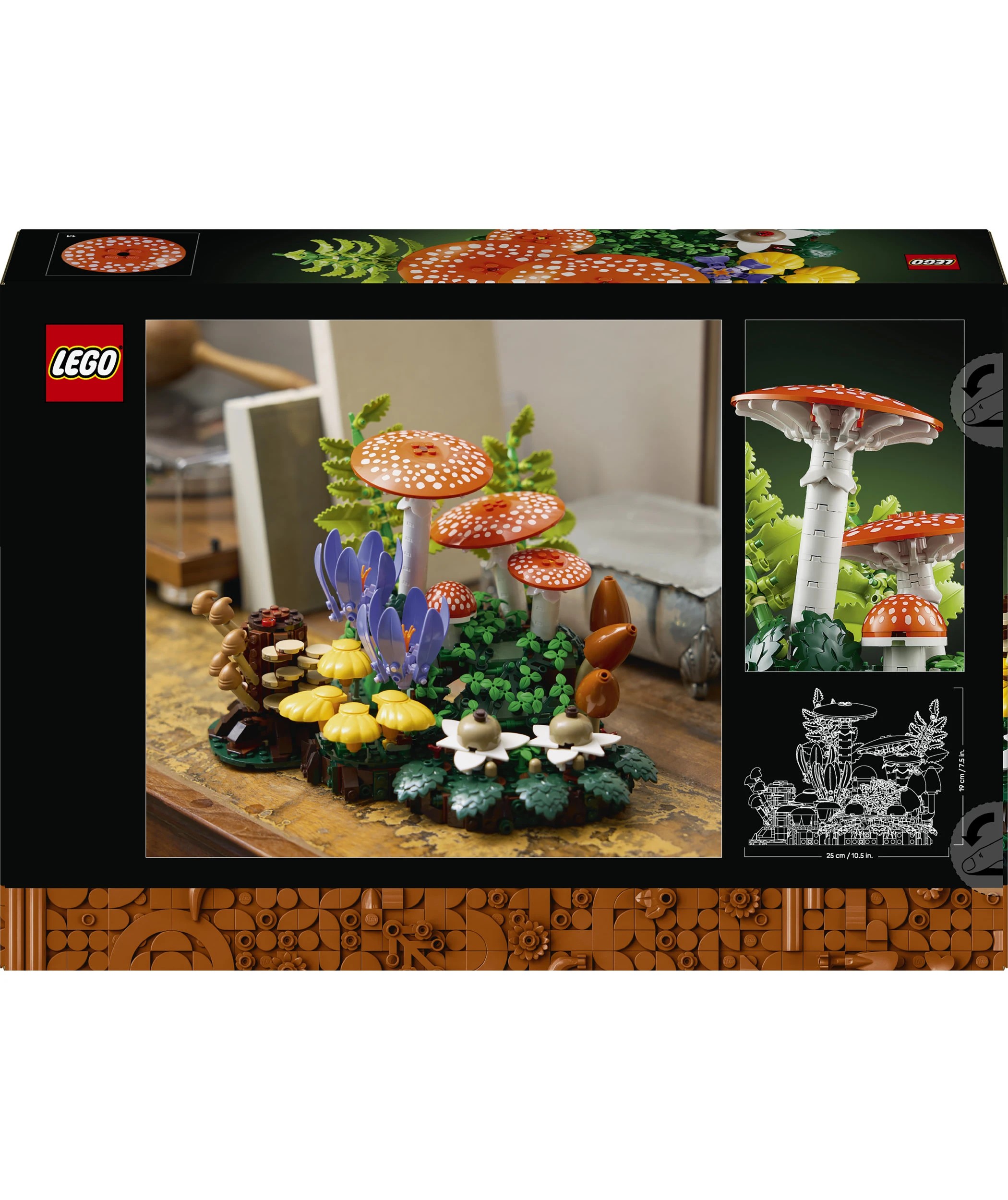 9 LEGO Botanicals Woodland Mushrooms 11505, 9 of 9