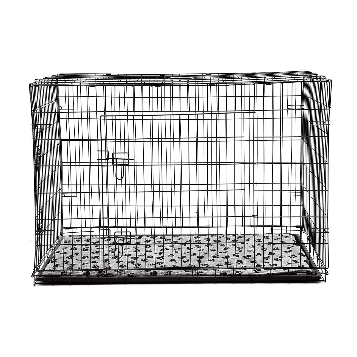 5 Pet Scene 48 inch  XL Dog Crate Cage Black, 5 of 5