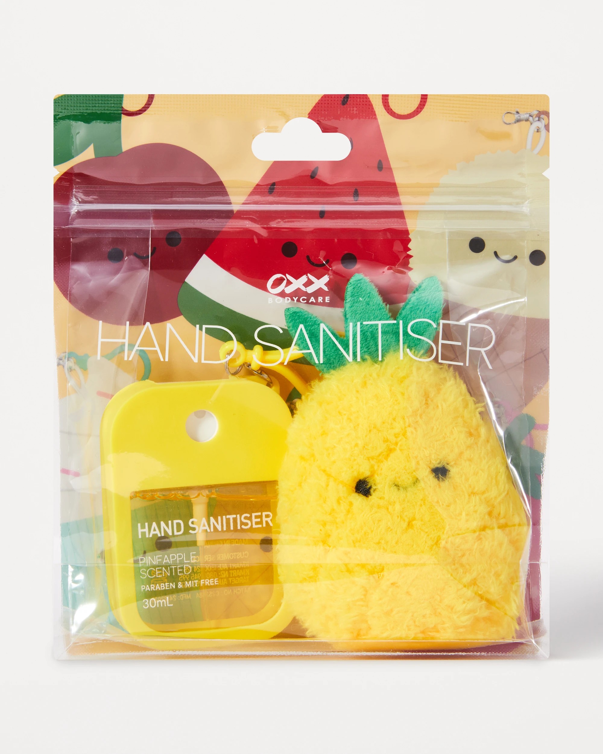 5 OXX Bodycare Hand Sanitiser with Decoration 30ml - Pineapple Scented, 5 of 7