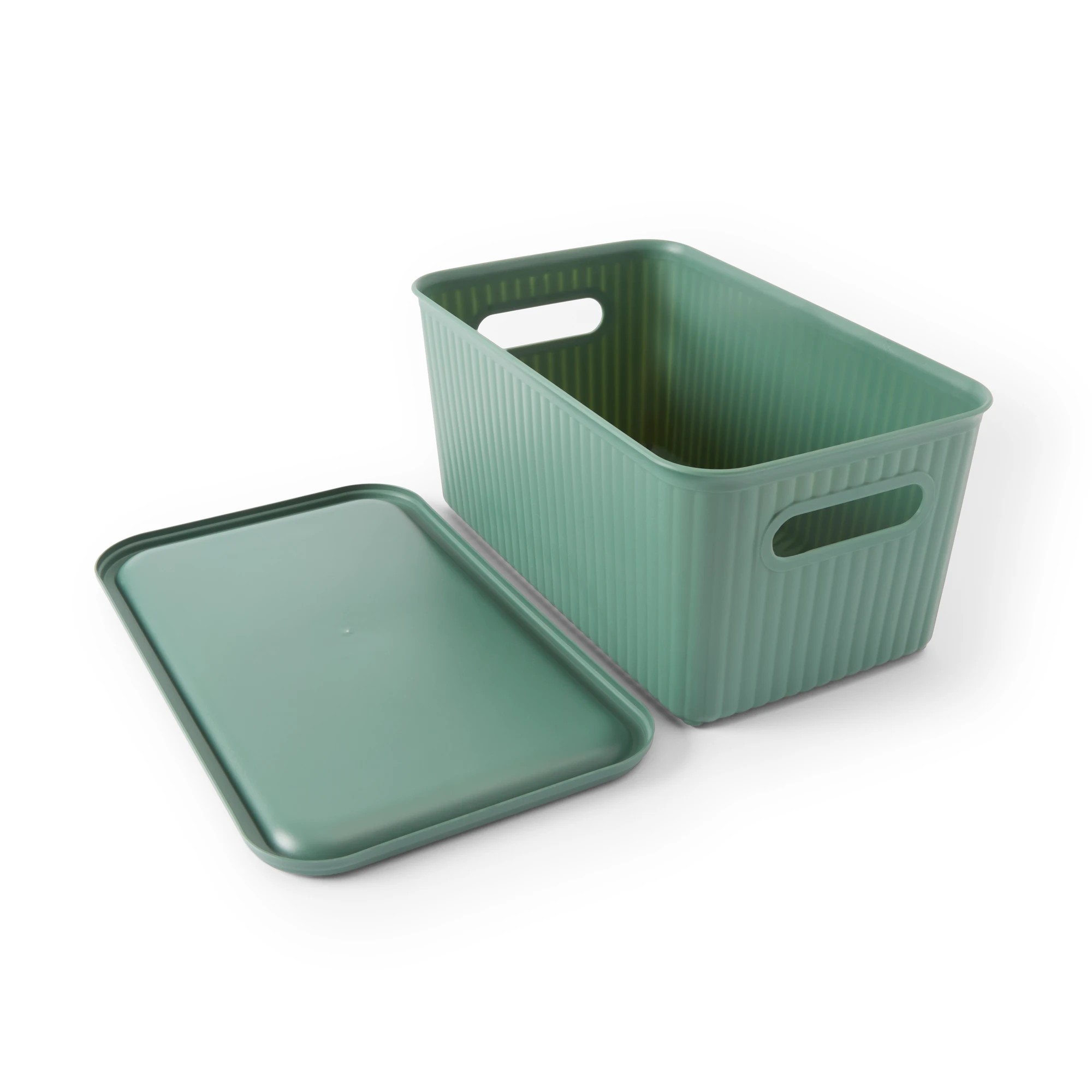 5 5L Ribbed Container - Green, 5 of 9