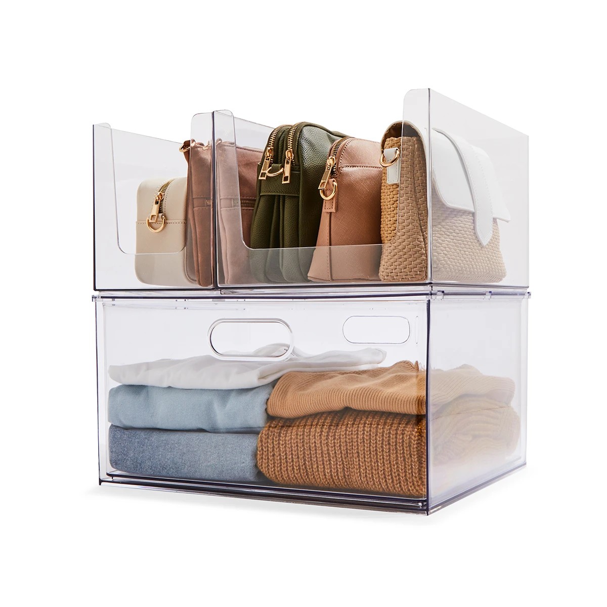 4 16L Clear Open Front Bin, 4 of 10