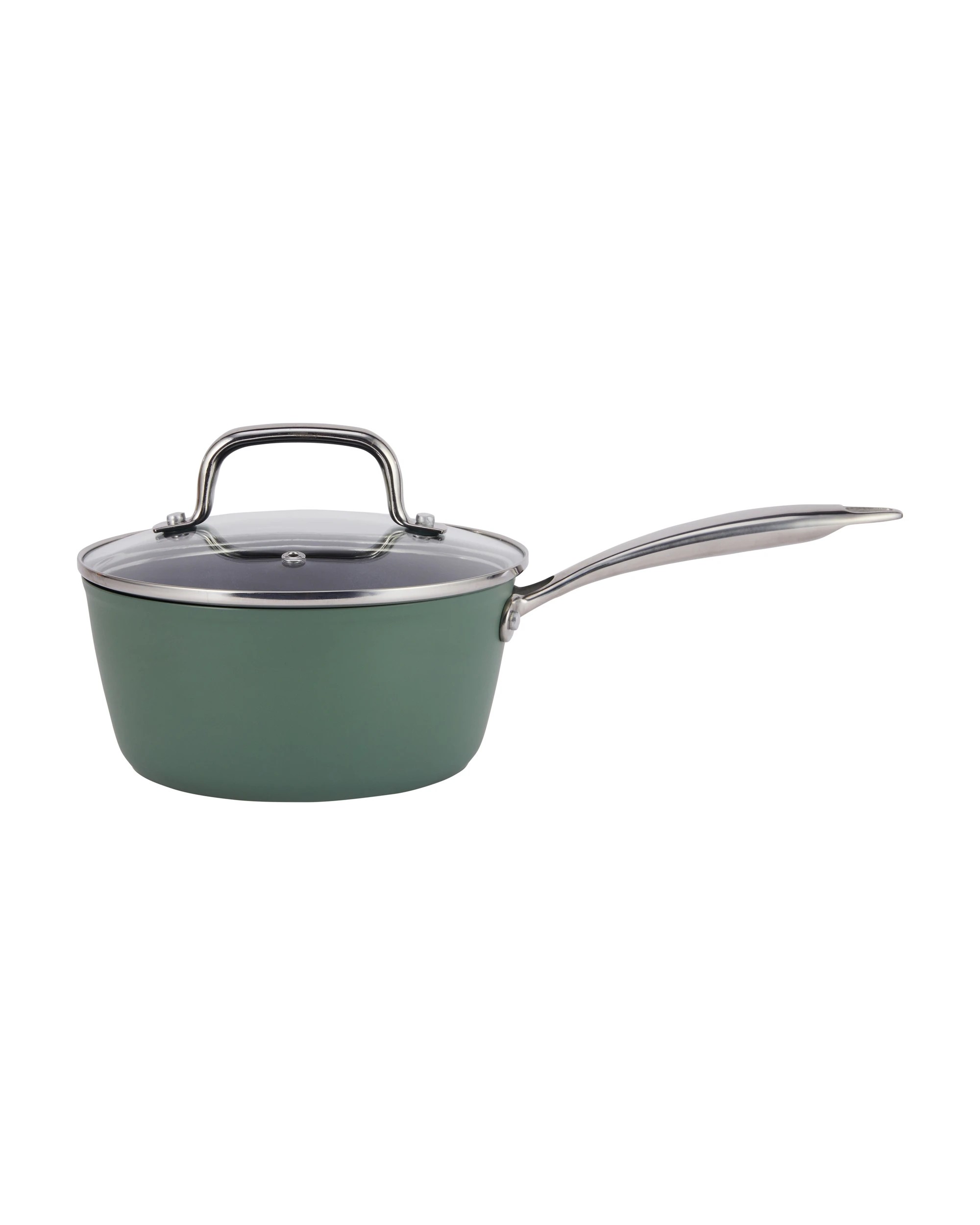 4 4 Piece Ceramic Cookware Set - Green, 4 of 10