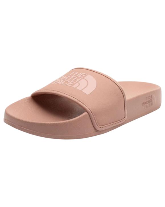 The North Face Womens Base Camp III Crème Pink Lightweight Slides
