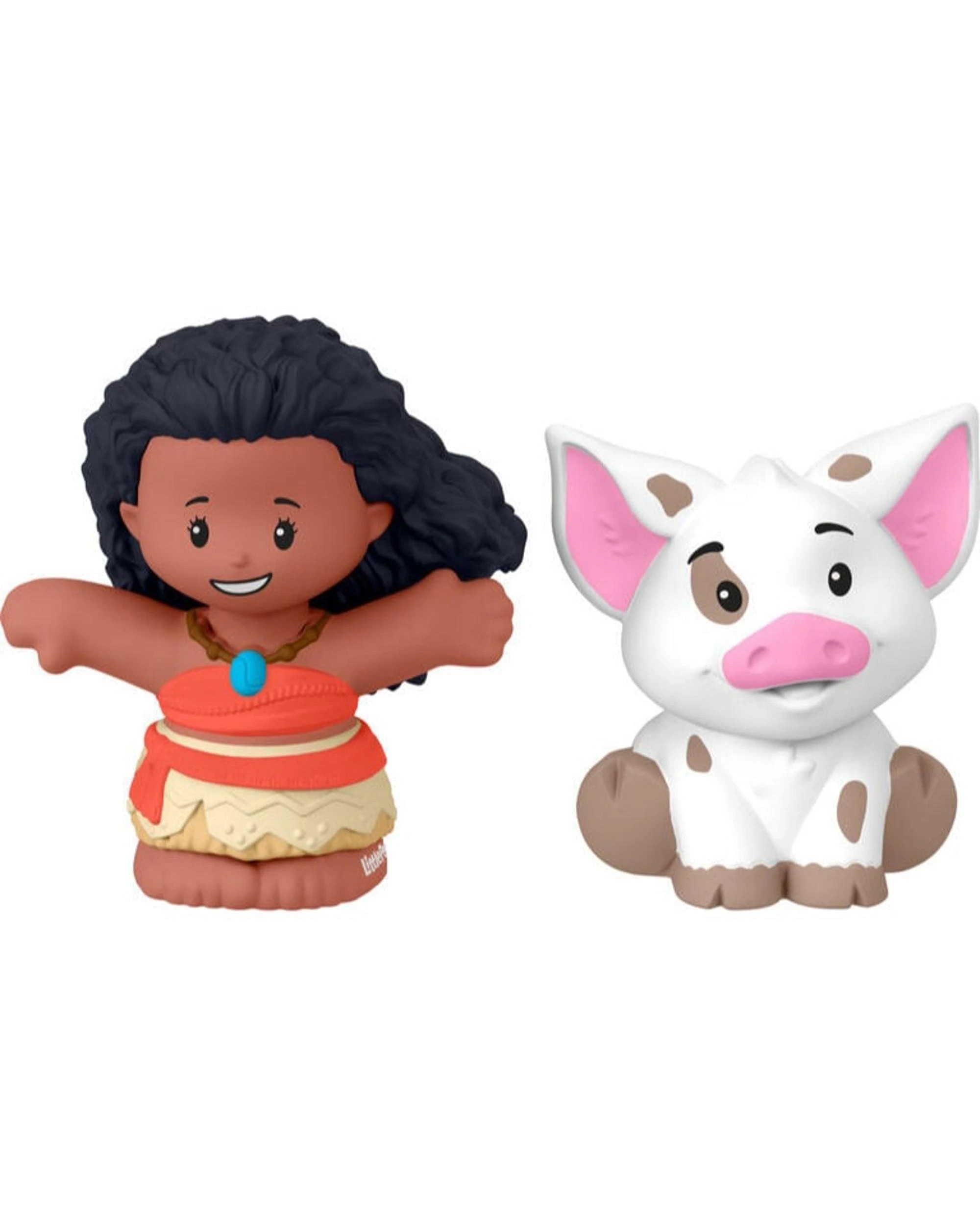 1 Little People Disney Princess Moana and Pua Figure Set, 1 of 3