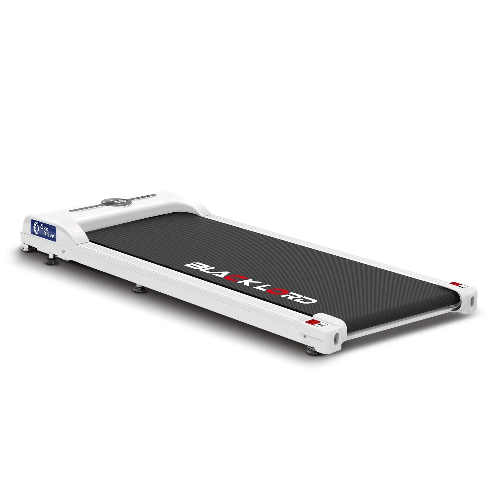 1 Black Lord Treadmill Electric Walking Pad Home Office Fitness Gym Remote Control - White, 1 of 9