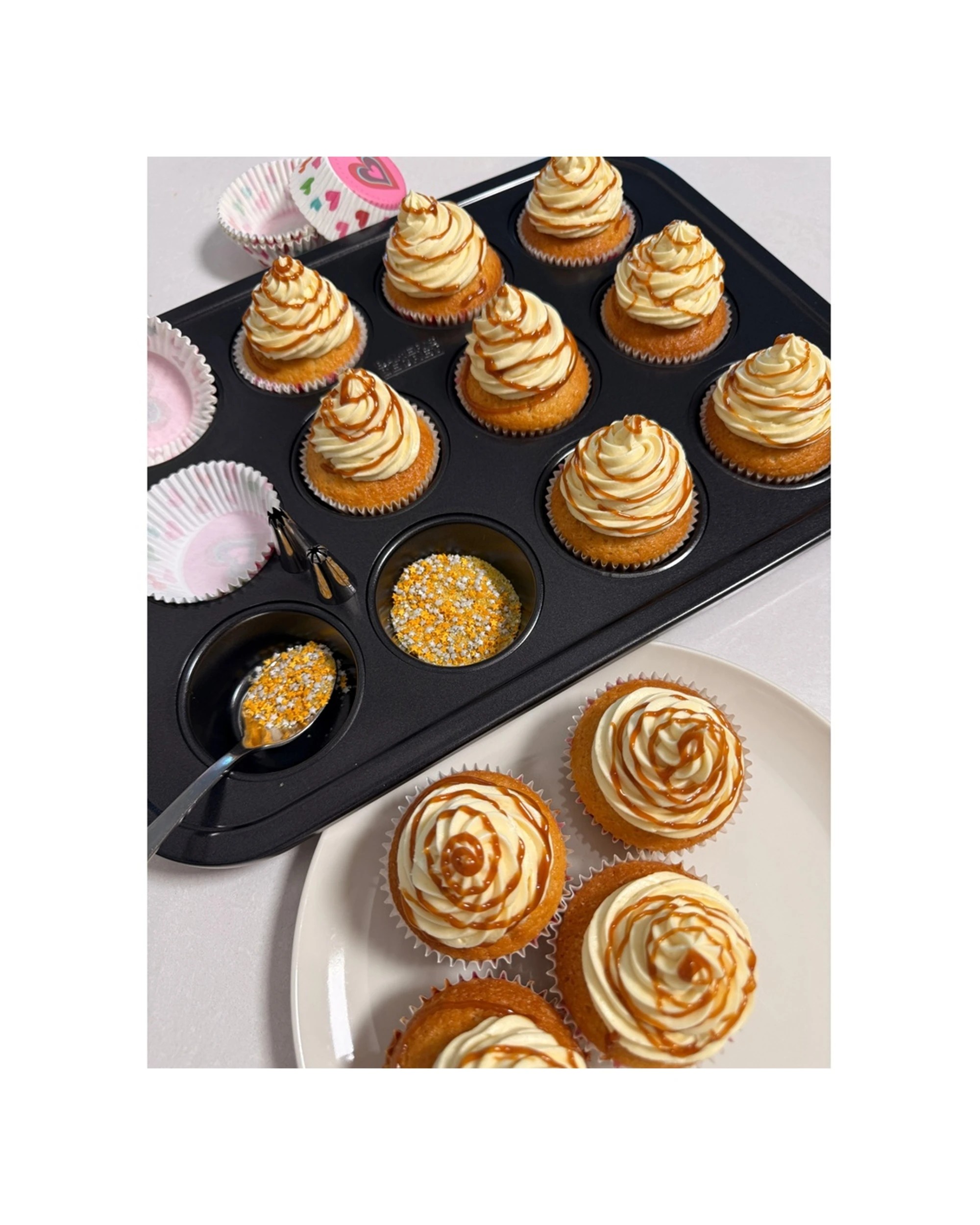 5 Bakers Secret Ultimate Non-Stick Muffin Cupcake Pan 12 Cup Heavy Duty Oven-Safe - Black, 5 of 5
