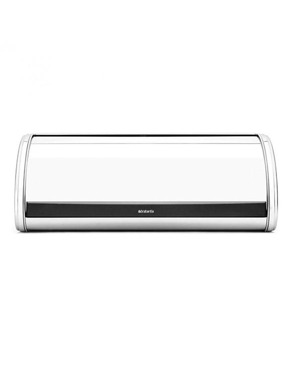Brabantia Roll Top Bread Bin Regular  Brilliant Steel