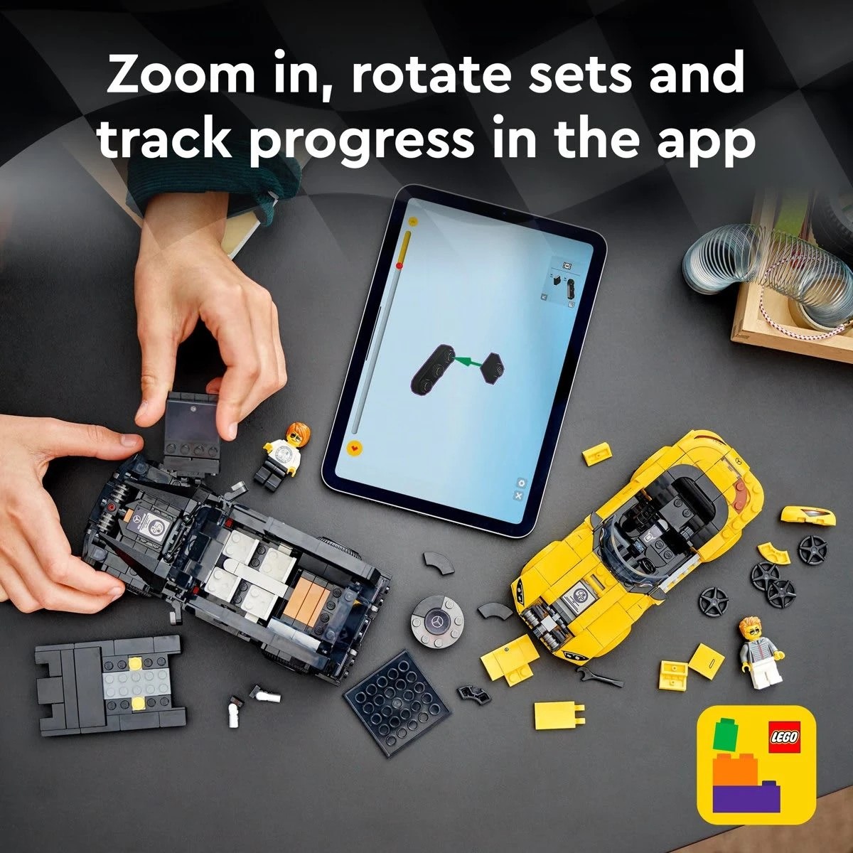 7 LEGO Speed Champions Mercedes-AMG G 63 & Mercedes-AMG SL 63 76924, 7 of 8