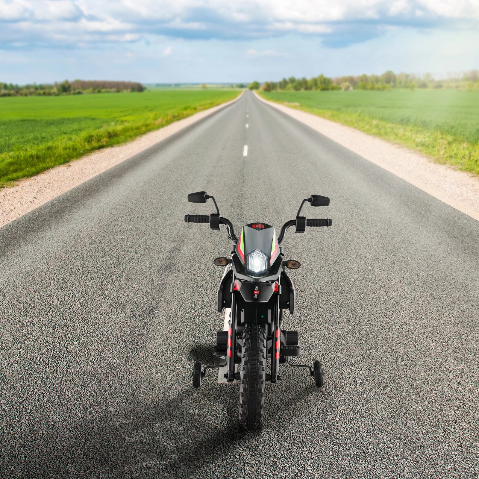 6 Costway Ride On Motorcycle Aprilia Licensed Electric Motorbike, 6 of 6