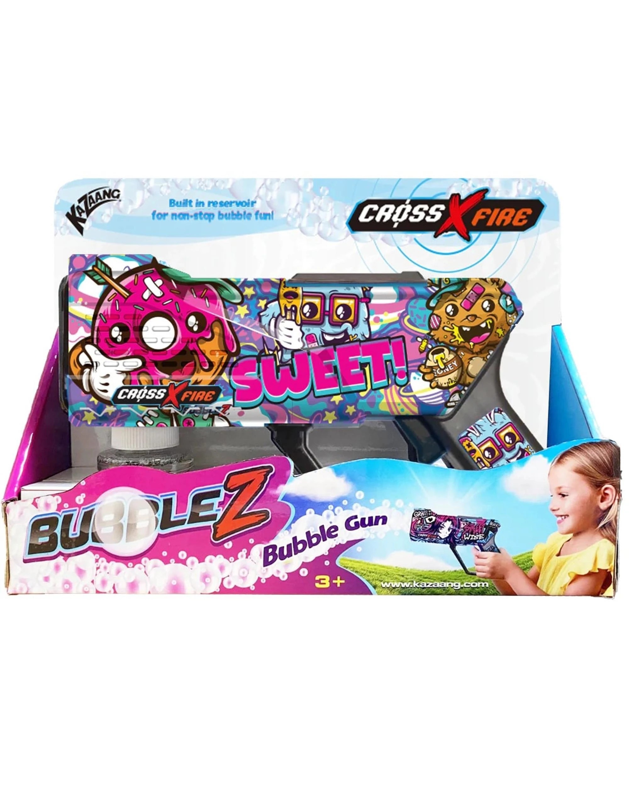 1 CrossXFire Bubblez Sweet Bubble Gun, 1 of 5