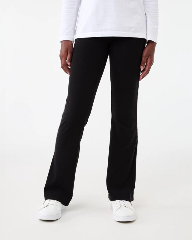 Contrast Rib Flare Legg