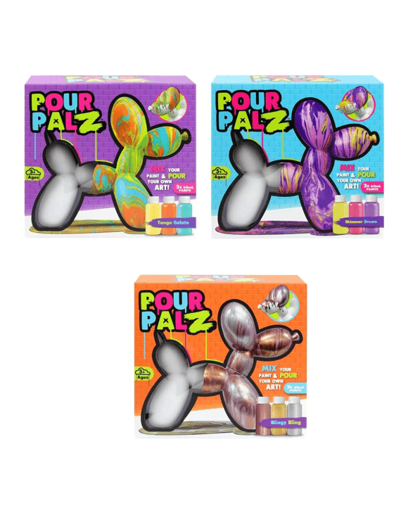 Pour Palz Balloon Dog - Assorted