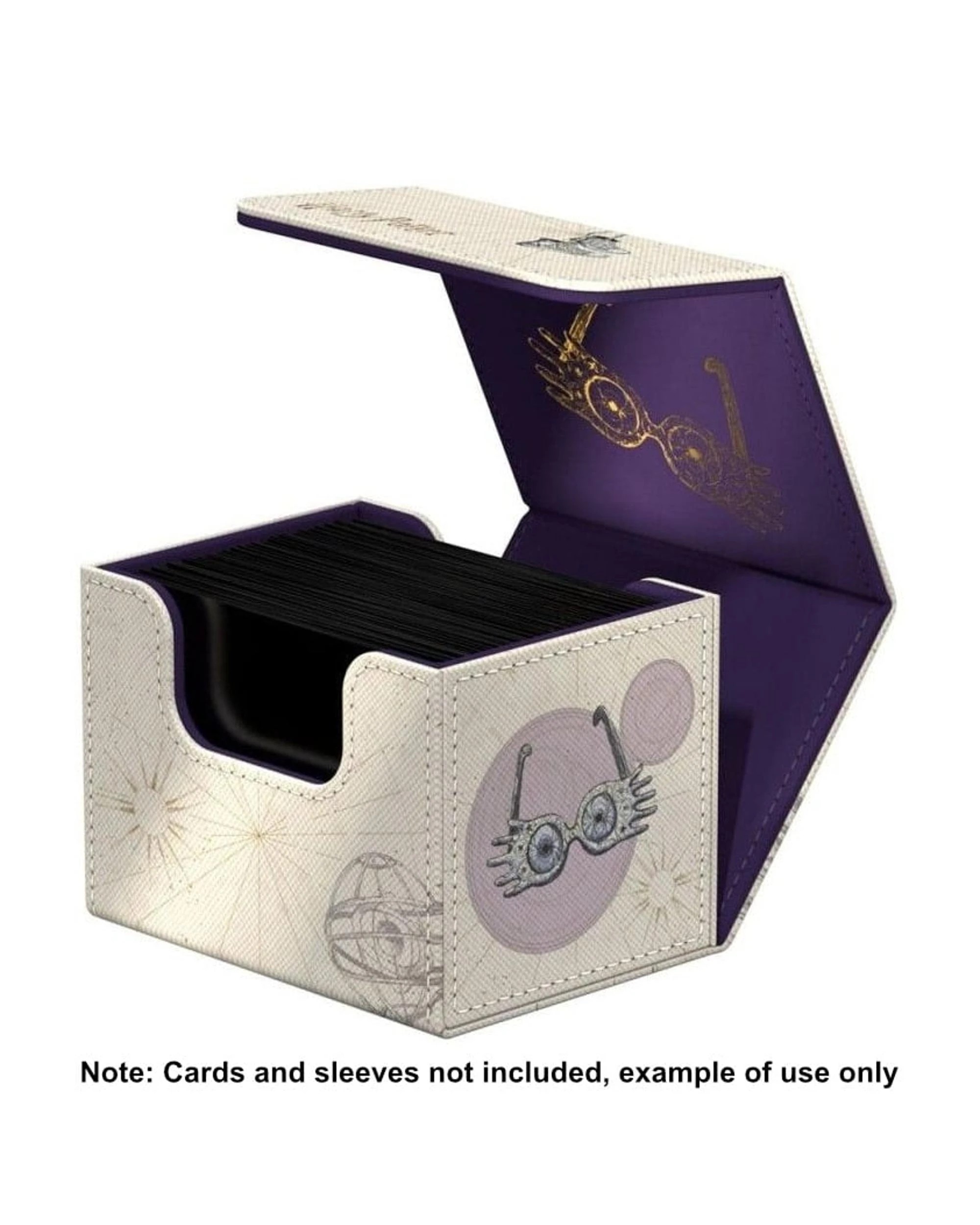 4 Ultimate Guard Sidewinder 100+ Xenoskin Harry Potter Luna Lovegood Deck Box - Purple, 4 of 6