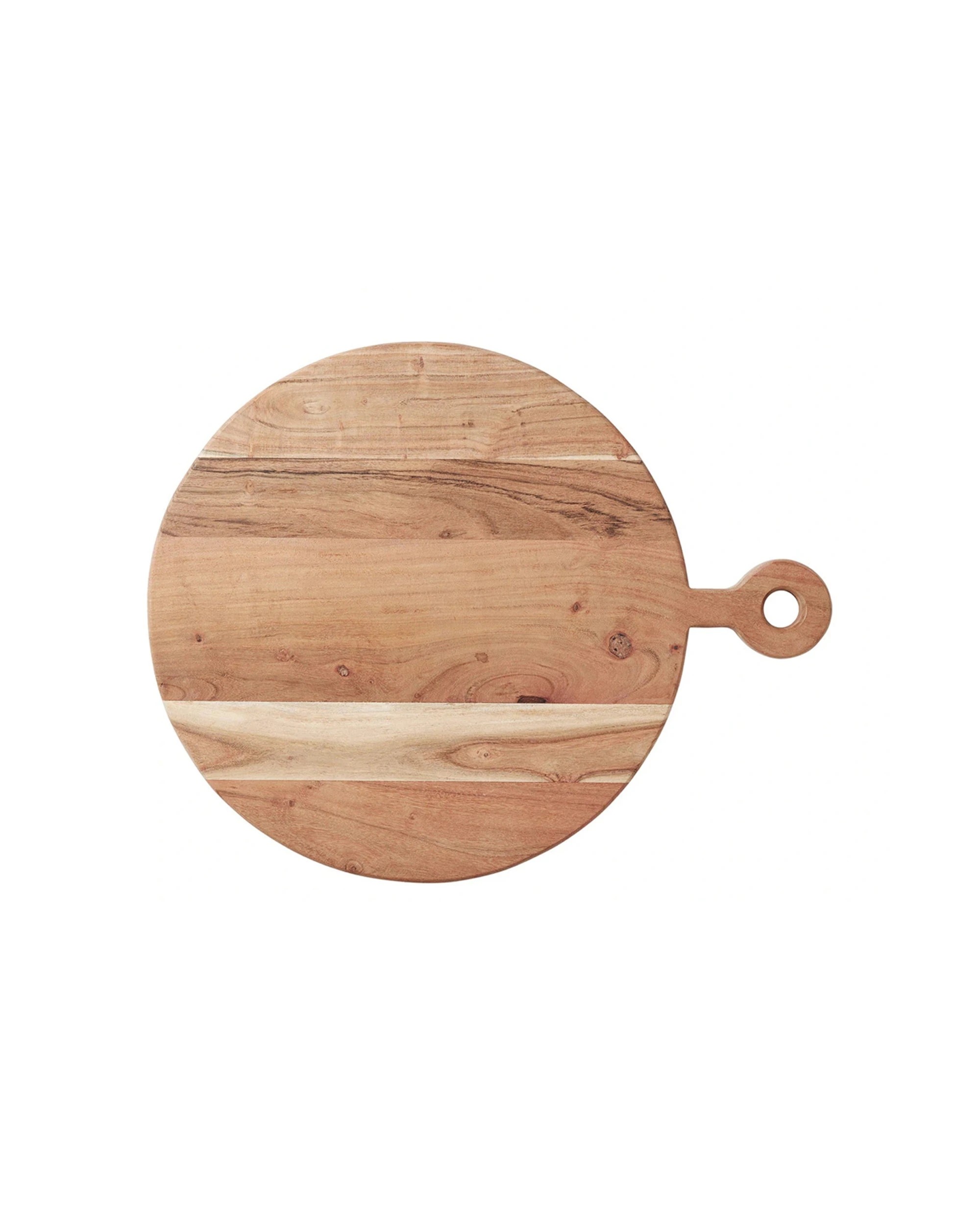 1 Maxwell & Williams Menara Acacia Wood Round Serving Paddle 58 X 46 Cm
 - Plain, 1 of 5