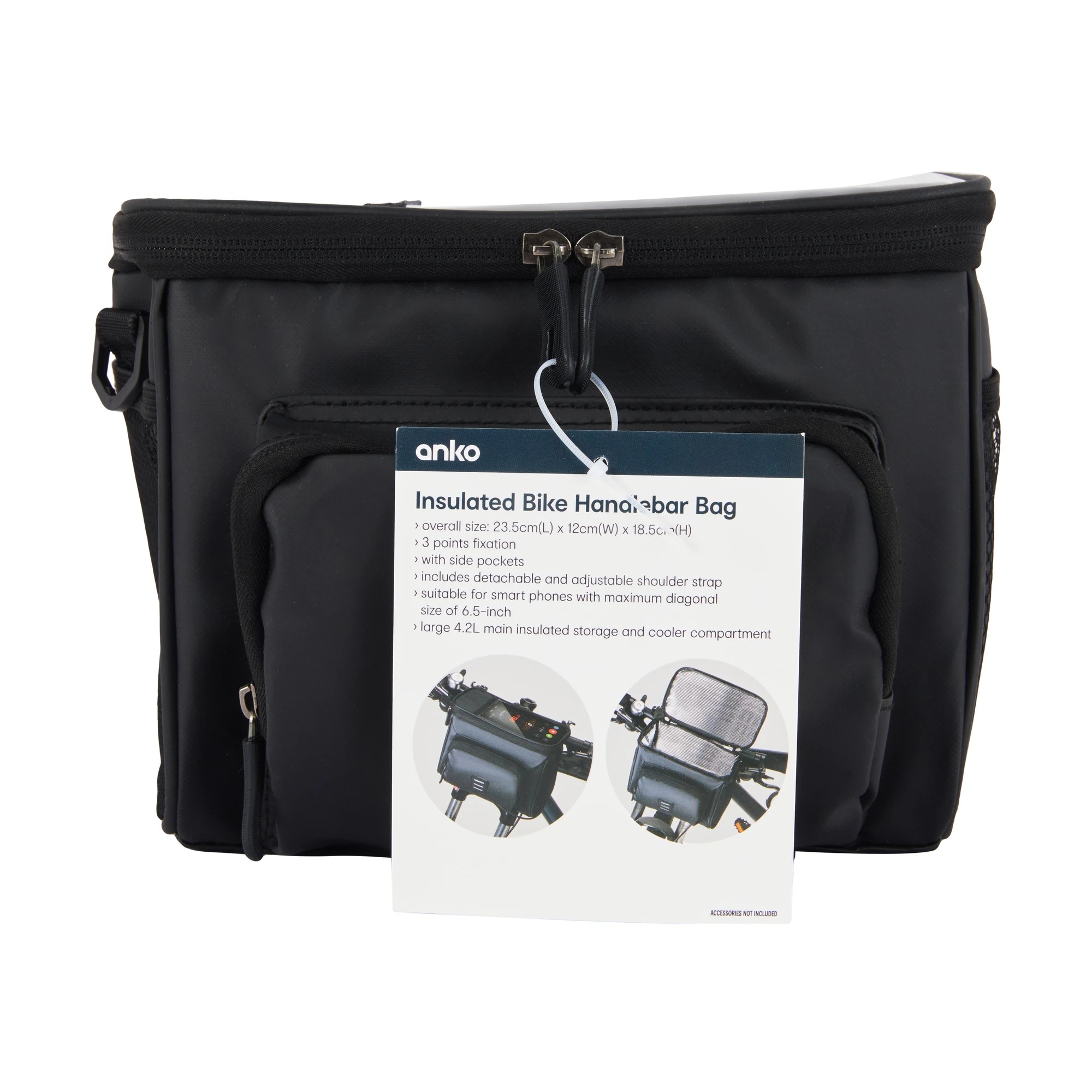 8 Insulated Bike Handlebar Bag, 8 of 10