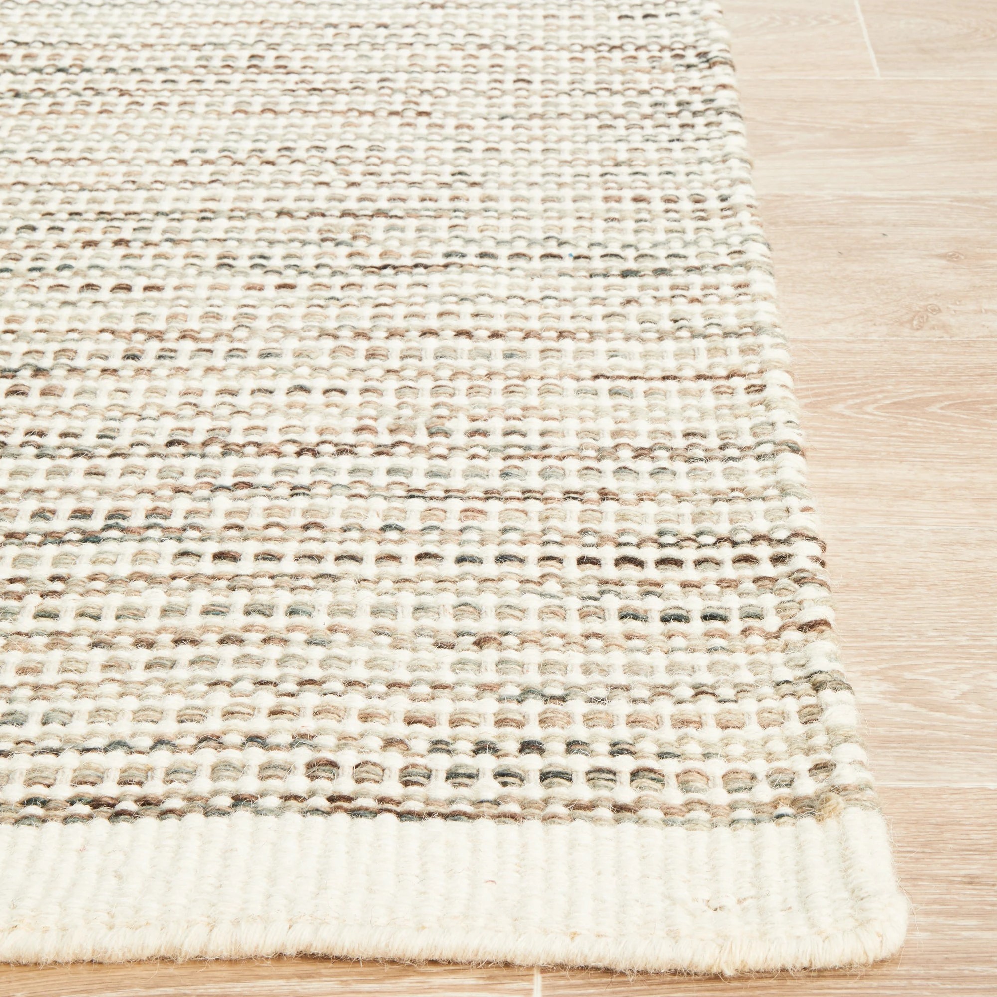 6 Common Ground Rugs Nordica 310 320x230cm - Extra Large Wool Rug - Beige, 6 of 9
