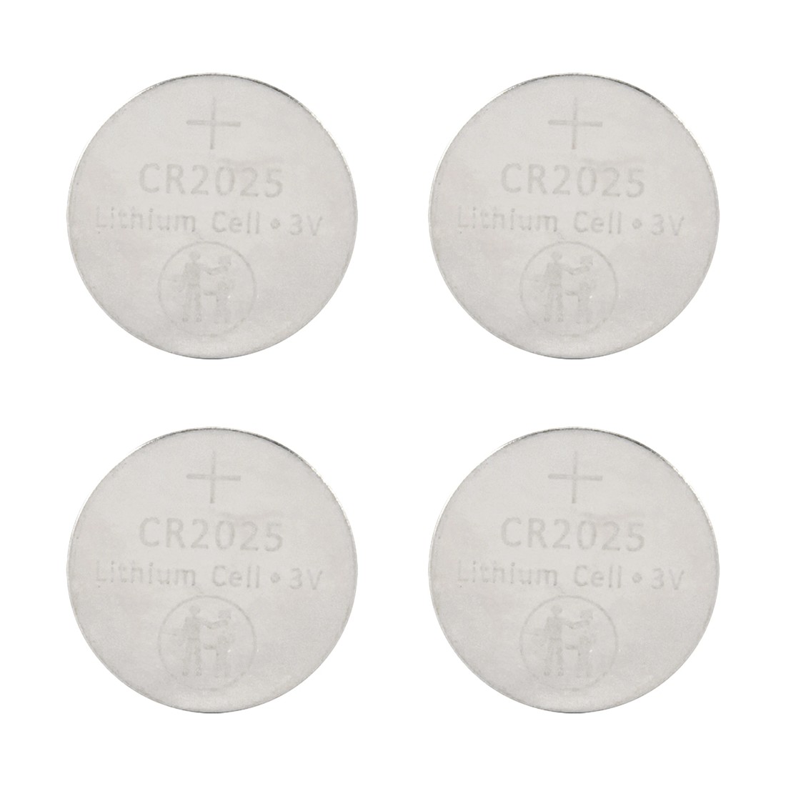3 4 Pack Button Cell Batteries - CR2025, 3 of 6