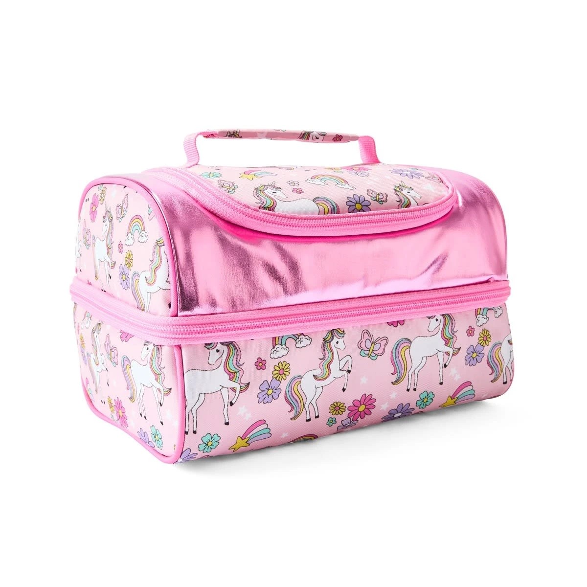 2 Unicorn Dual Compartment Lunch Bag, 2 of 6