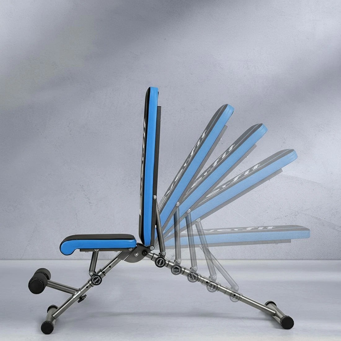 5 Everfit Weight Bench Adjustable FID Bench Press Home Gym 330kg Capacity - Multi, 5 of 6