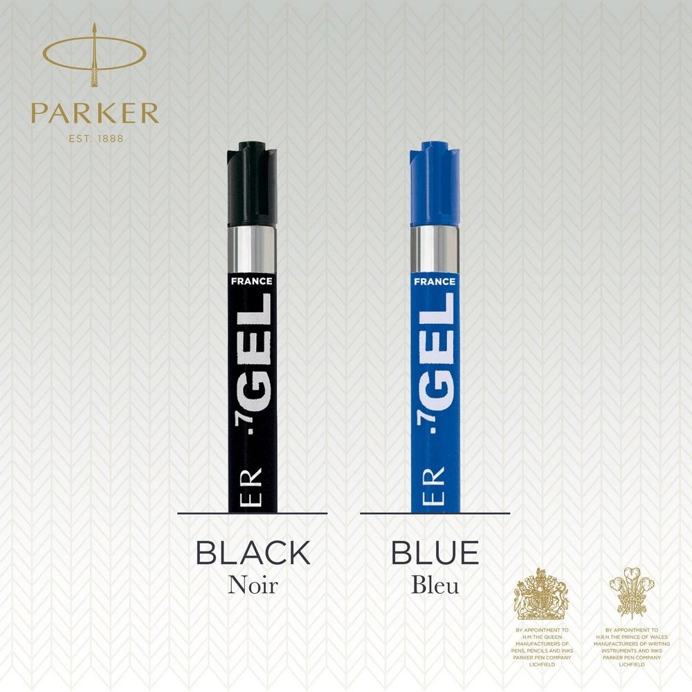 6 Parker Gel Ink Refill Blue, 6 of 8