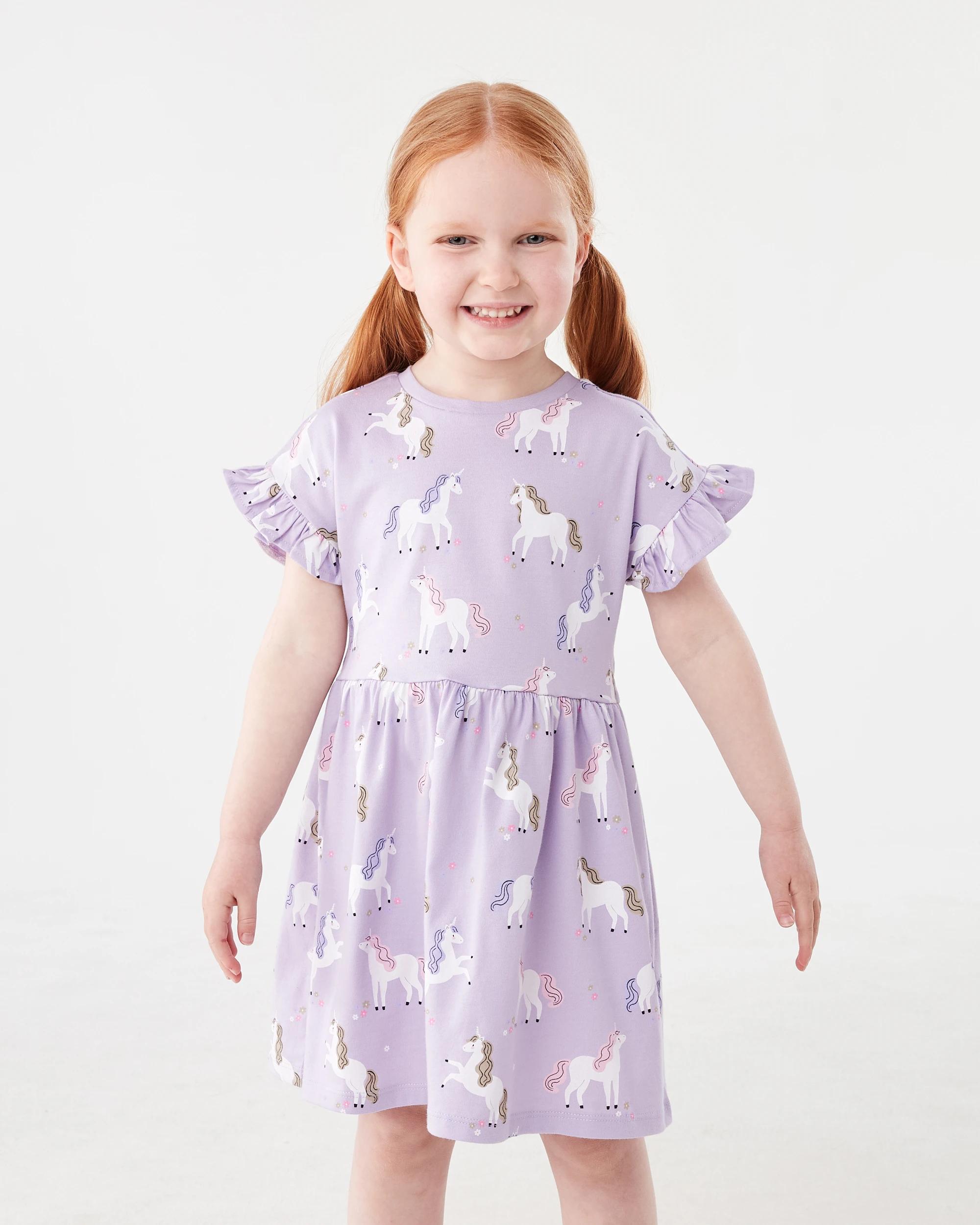 1 Jersey Dress Pur Unicrn, 1 of 7