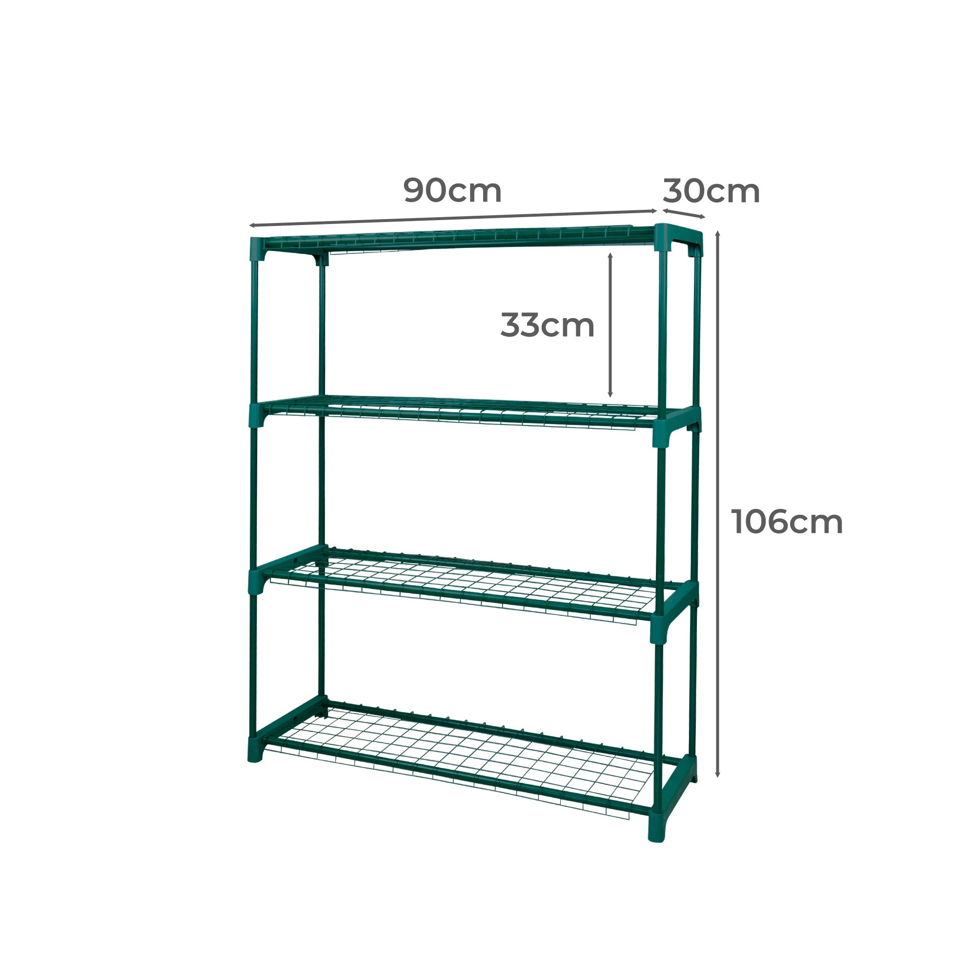 3 Levede 2 Pcs 4 Tier Garden Greenhouse Strorage Rack, 3 of 6