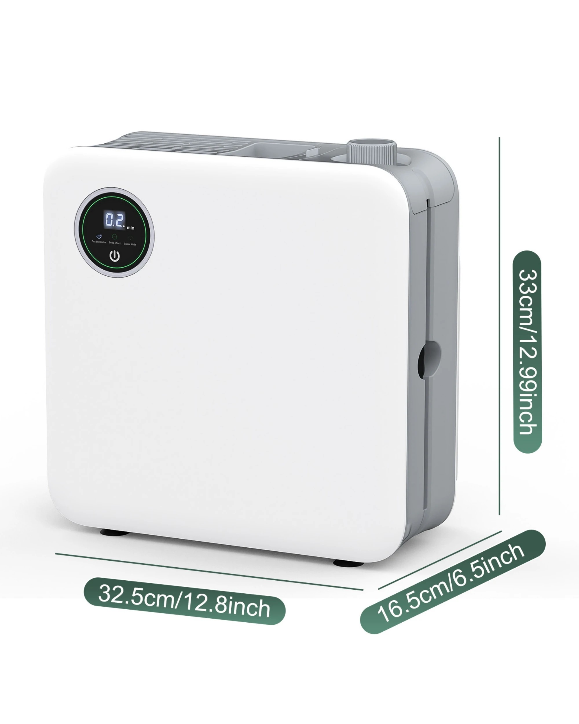 7 Advwin Knife Sterilizer And Sharpener Station, Kitchen Cutlery Disinfection Rack With 3 Modes, 7 of 7