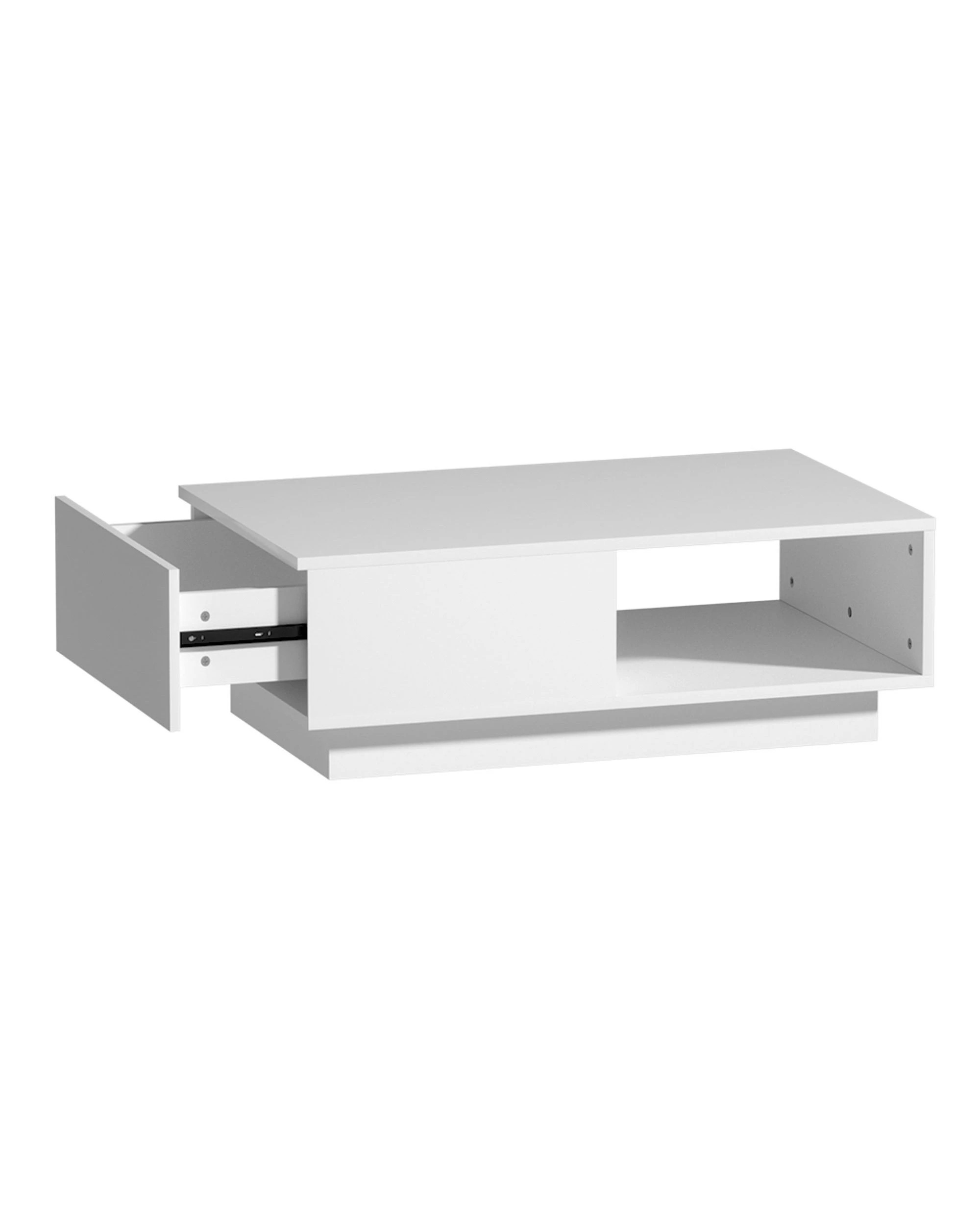 1 Artiss Coffee Table Led Lights - White, 1 of 5