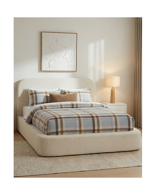 Arlo Upholstered Bed - Double