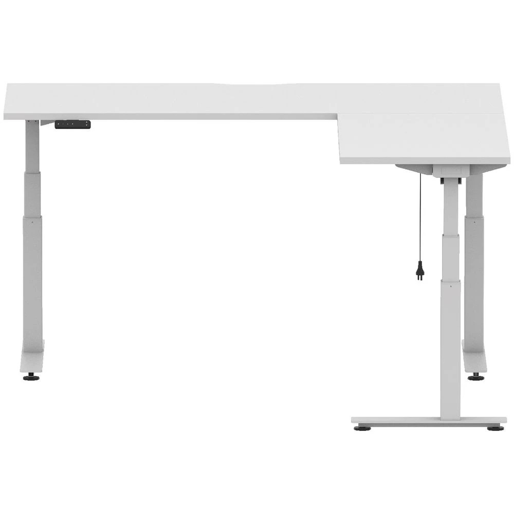 4 Stilford S2 Electric 1800mm Corner Workstation White Desks, Tables and Workstations, 4 of 6