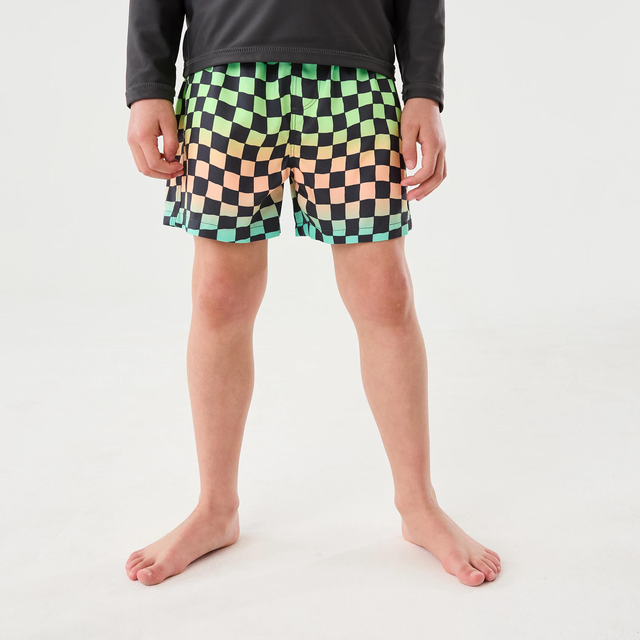1 Printed Boardshorts Ombr Check, 1 of 6