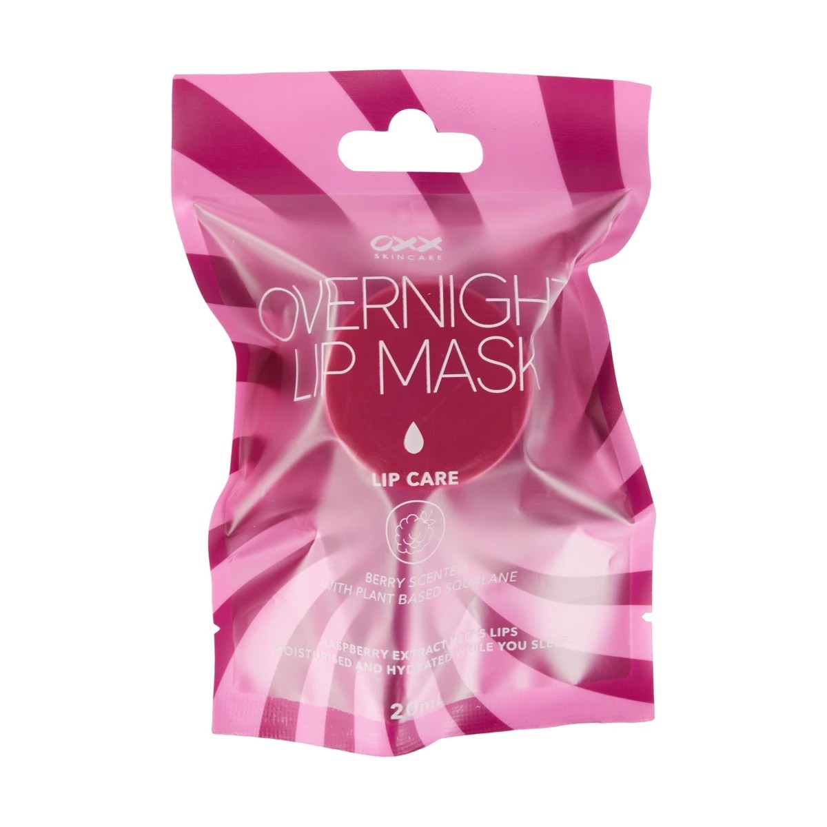 1 OXX Skincare Lip Care Overnight Lip Mask 20ml - Berry Scented, 1 of 5