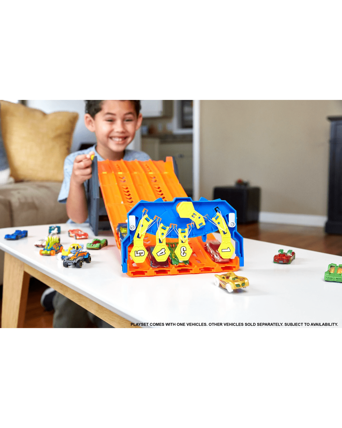 4 Hot Wheels Action Roll Out Raceway Track Set, 4 of 6