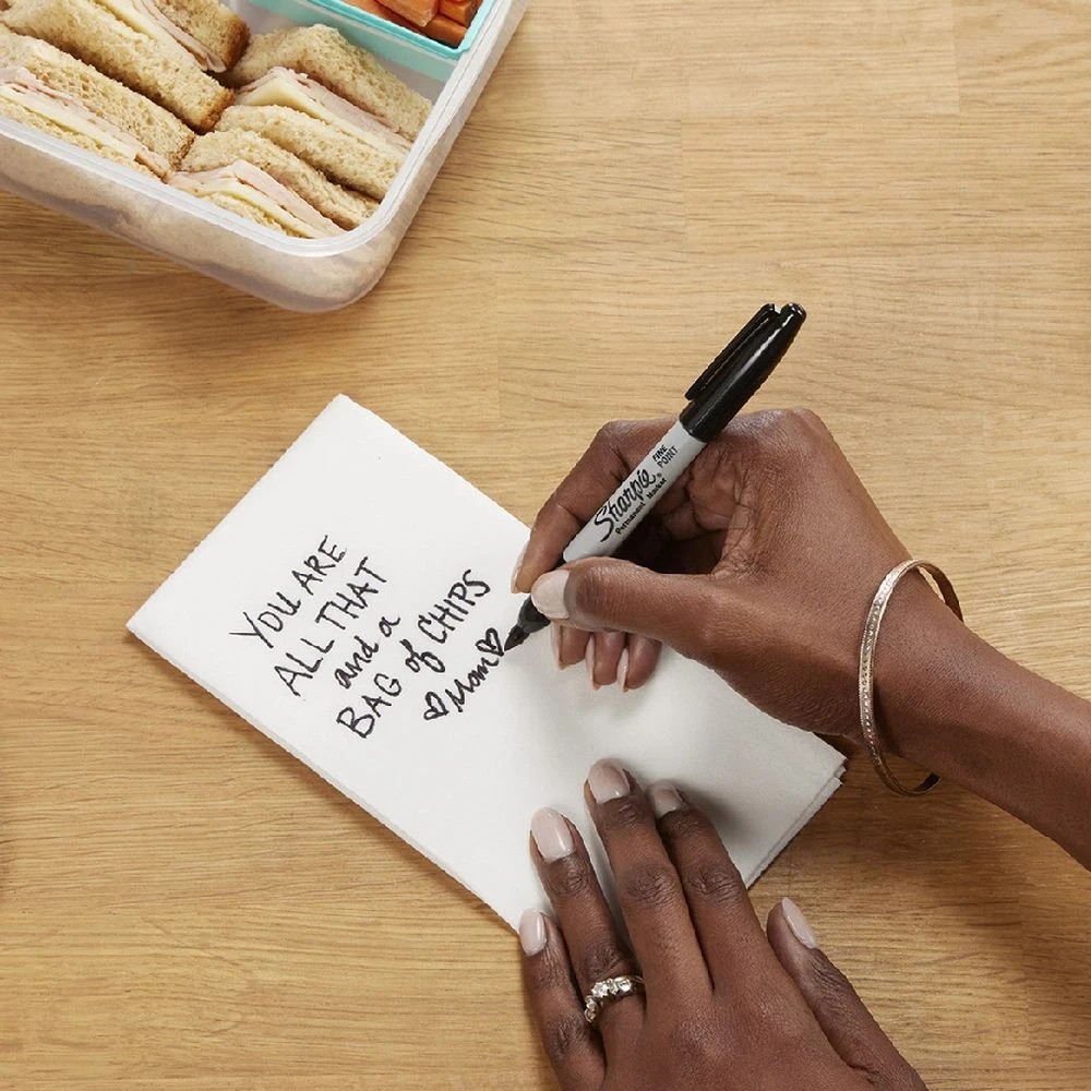 10 Sharpie Fine Permanent Marker Black 5 Pack, 10 of 10