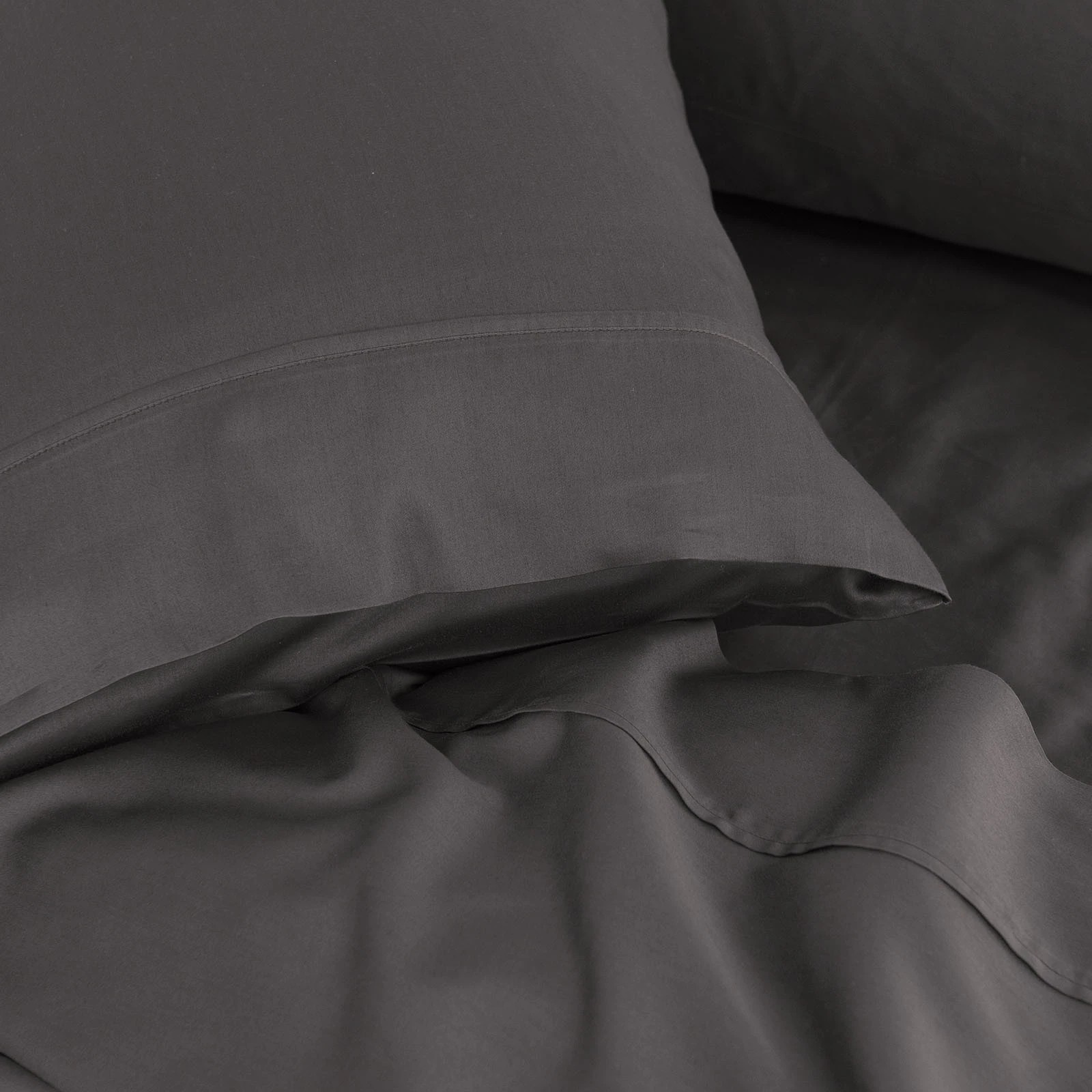 5 Royal Comfort Balmain 1000TC Bamboo Cotton Sheet Pillowcase Set Hotel - King Bed - Grey, 5 of 8