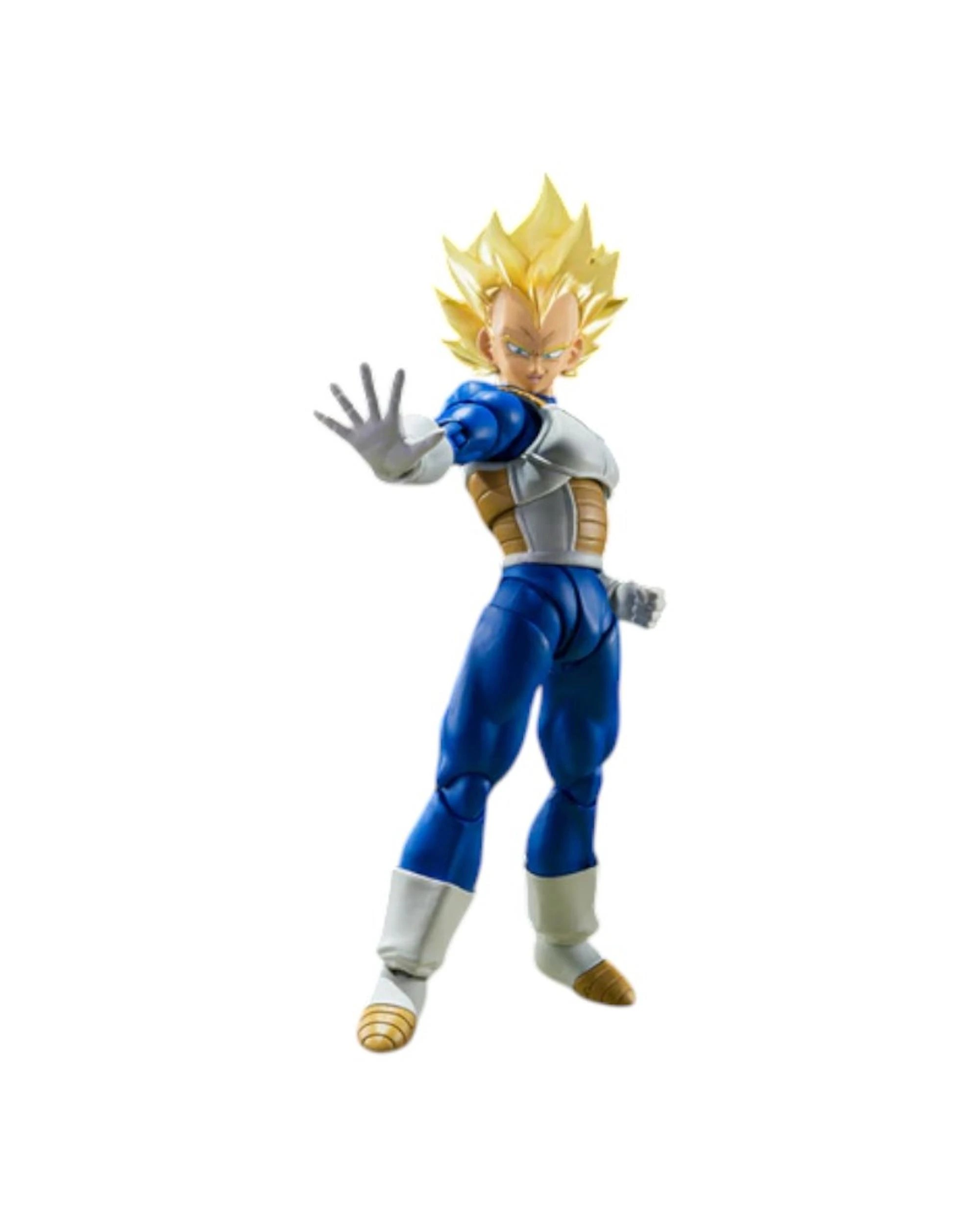 2 Dragon Ball S.HFiguarts Super Saiyan Vegeta Awakening Super Saiyan Blood Figure, 2 of 6