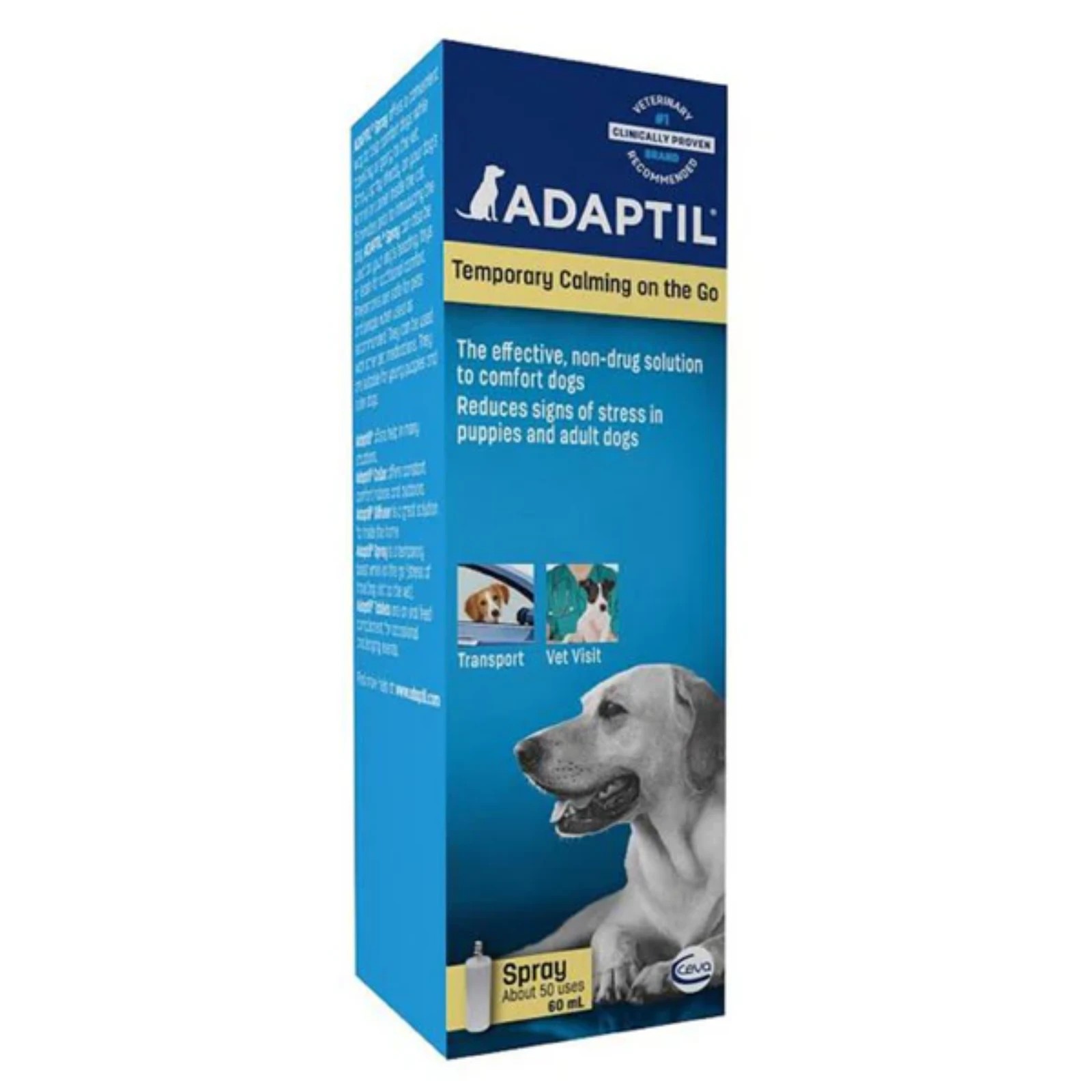 1 Adaptil Transport Spray 60ml For Dogs, 1 of 2