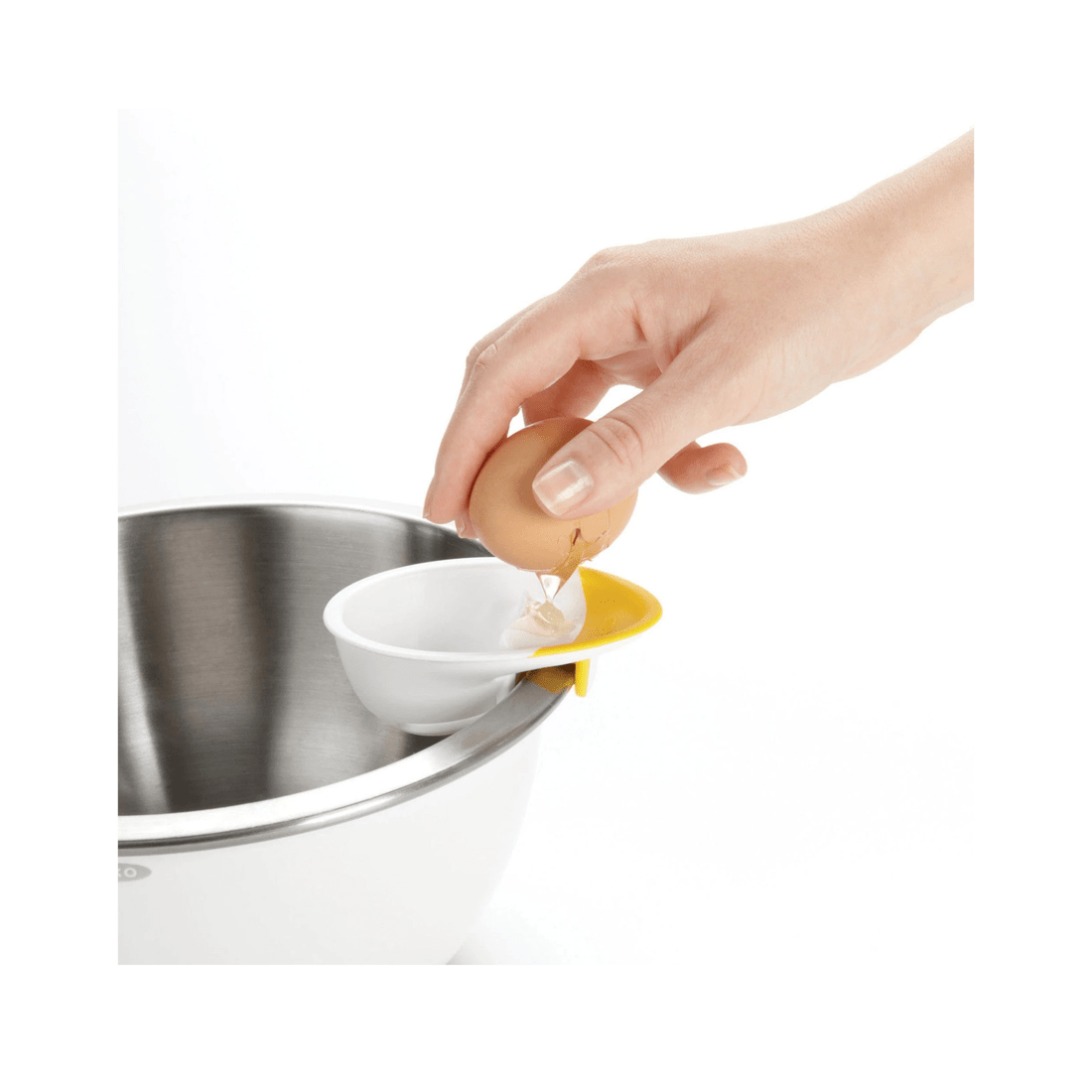 6 Oxo Good Grips 3-in-1 Egg Separator Egg White Yolk Separator Kitchen Tool
 - Plain, 6 of 9