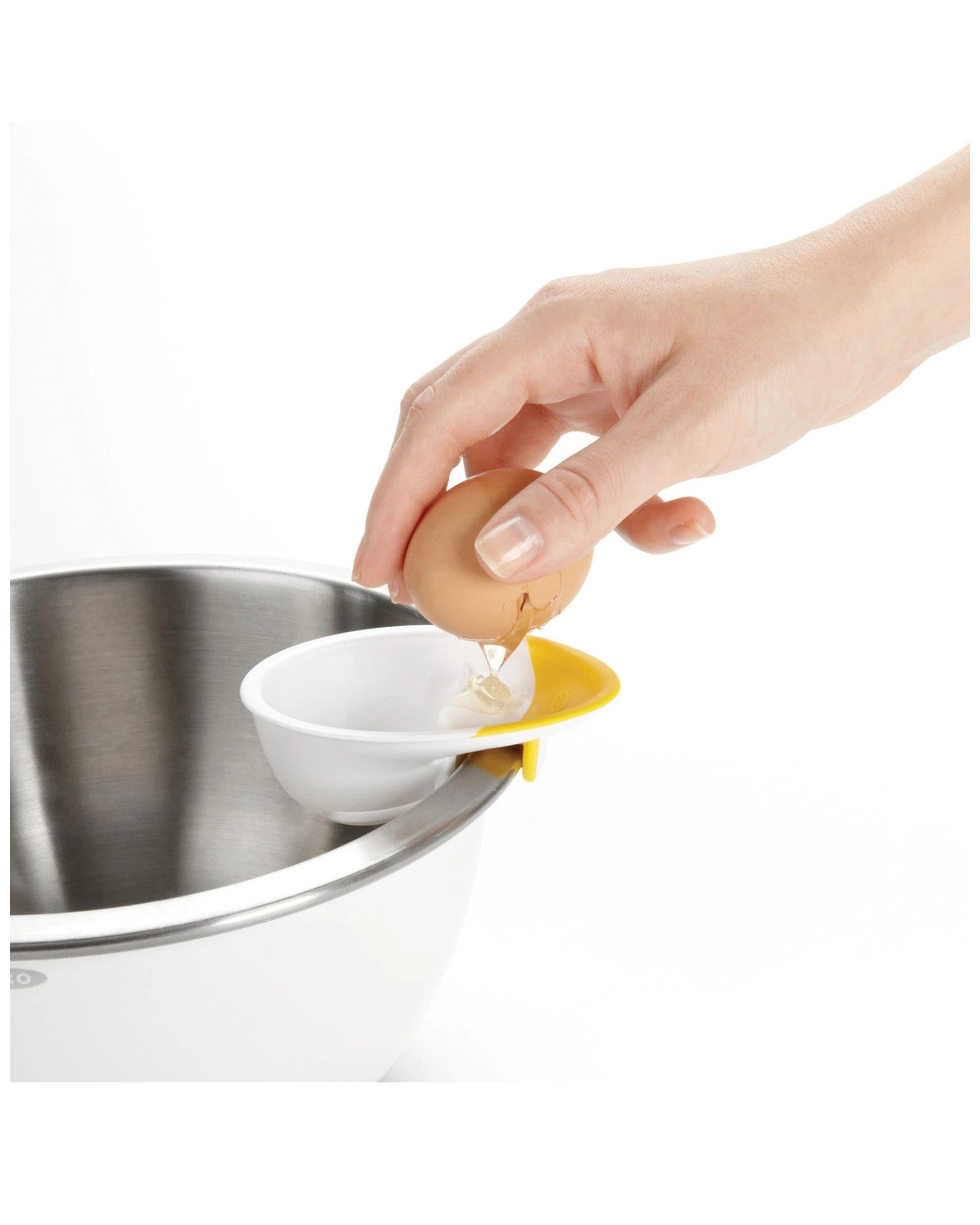6 Oxo Good Grips 3-in-1 Egg Separator Egg White Yolk Separator Kitchen Tool
 - Plain, 6 of 9