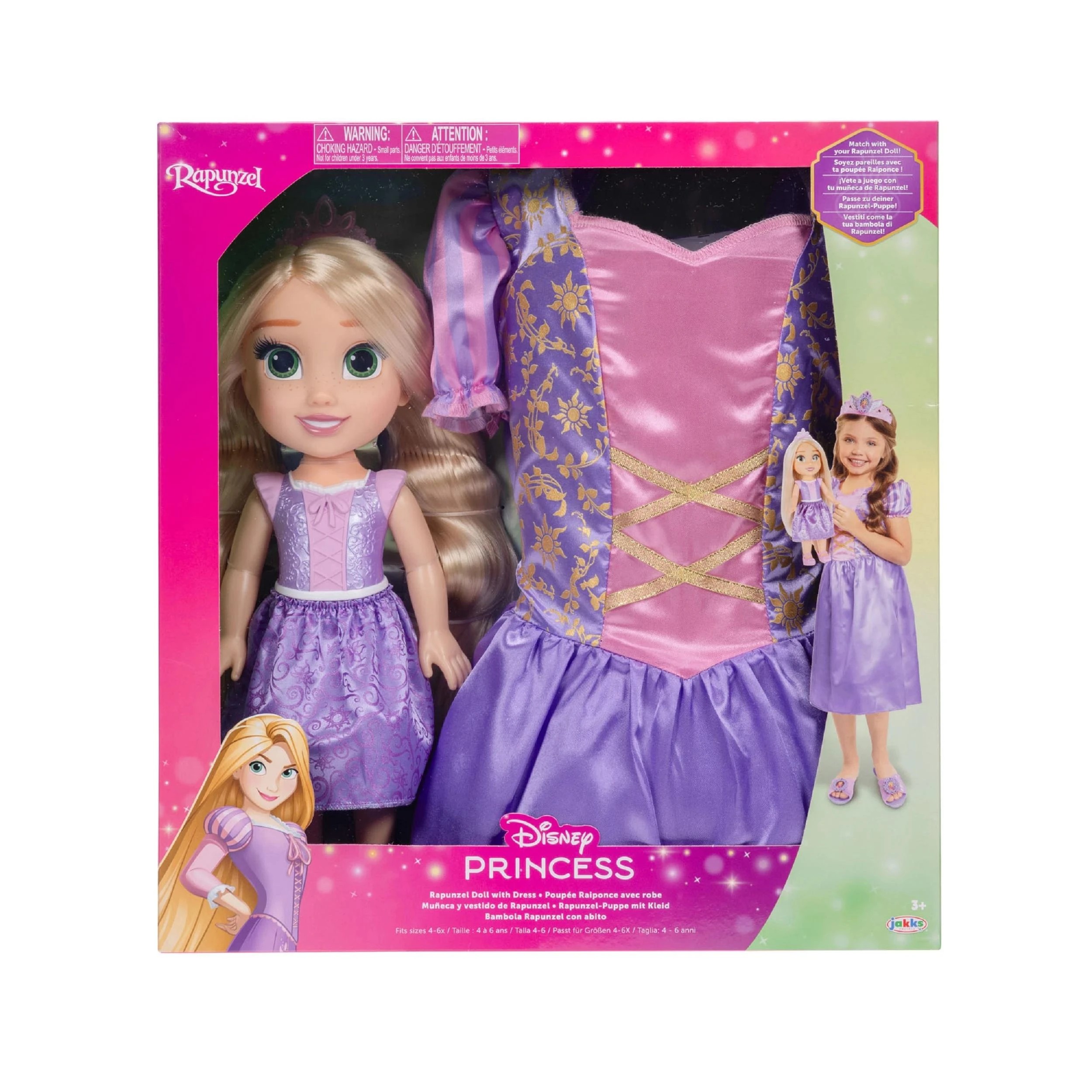 4 Disney Princess Doll With Costume - Assorted - Multi, 4 of 10