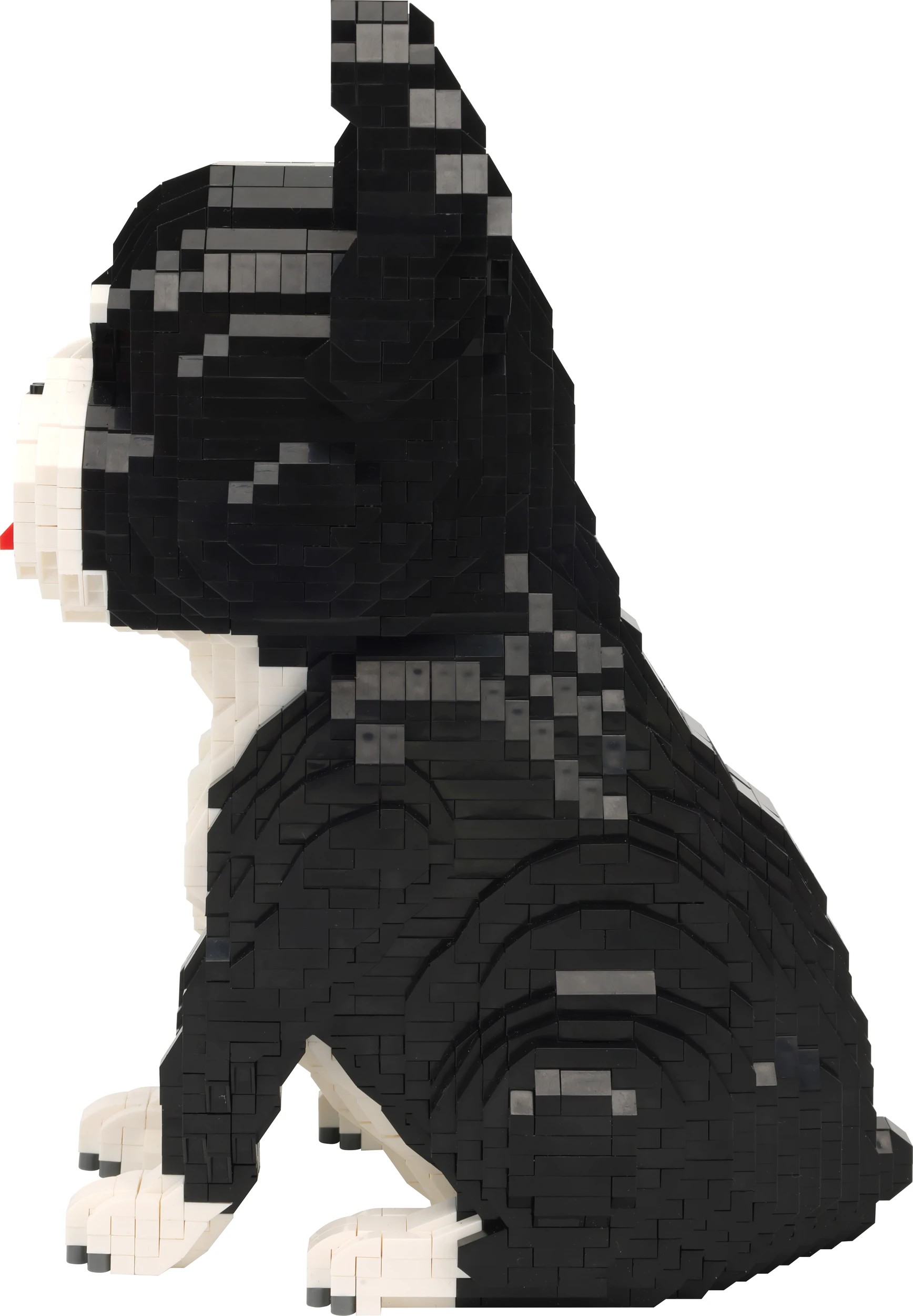 4 2686 Piece Mini Blocks Animal Series: French Bulldog, 4 of 7