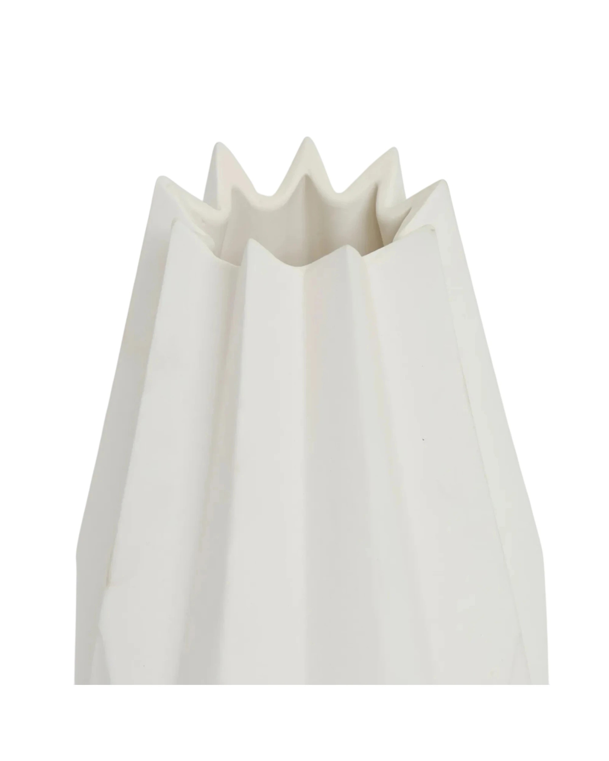 4 One Six Eight London Madison Vase - 23cm - White, 4 of 4