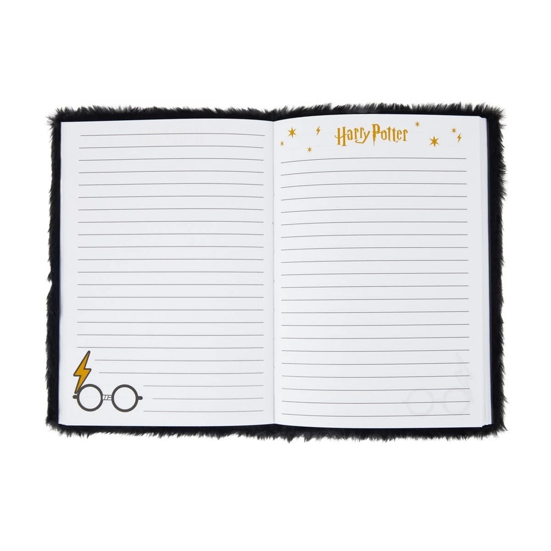 2 Wizarding World Harry Potter A5 Fluffy Journal, 2 of 6