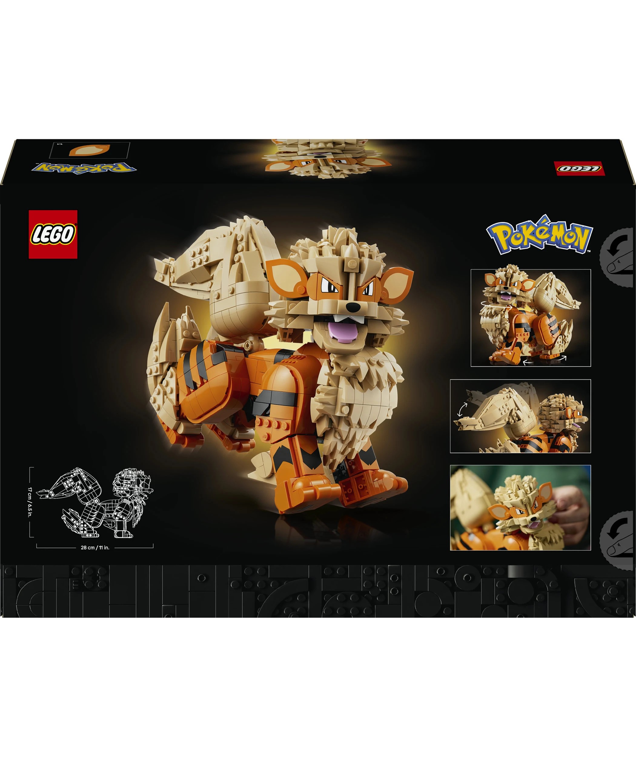 10 LEGO Pokemon Arcanine 72160, 10 of 10