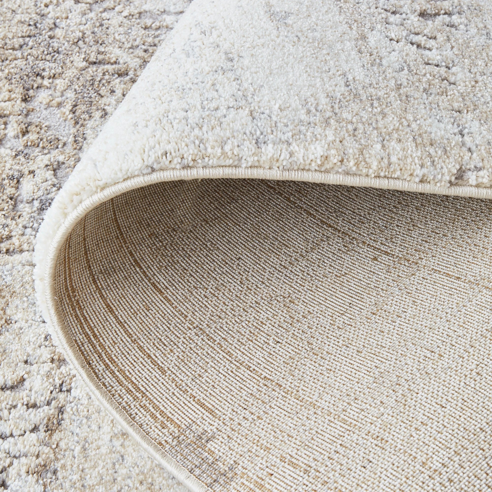 6 Common Ground Rugs Breezewood 99 290x200cm - Large Indoor Floor Rug - White, 6 of 7